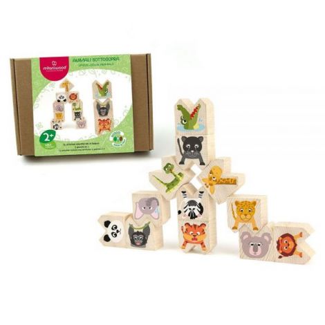 Animale exotice haioase, joc de echilibru, Milaniwood - imagine 7